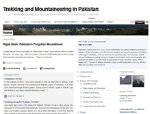 Tablet Screenshot of karakorams.com